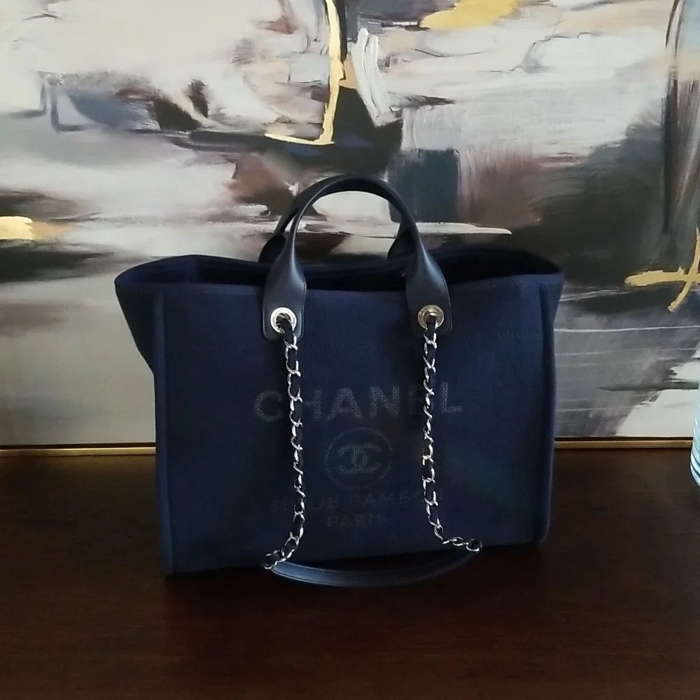 Chanel Deauville Navy